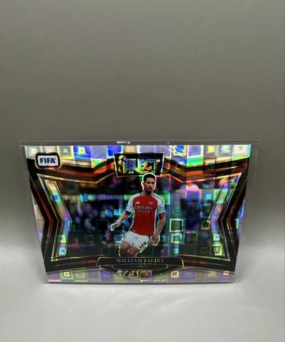 William Saliba 2024 Panini Select FIFA Pandora Prizm #222