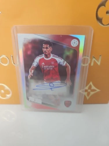 William Saliba 2025 Topps UEFA Club Competitions