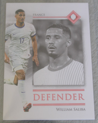 William Saliba 2025 Futera Unique World Football /55