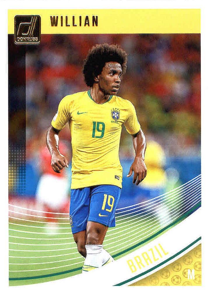 Willian 2018 Panini Donruss Soccer 107