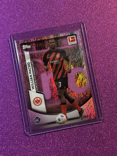 Willian Pacho 2024 Topps Bundesliga Pink /250
