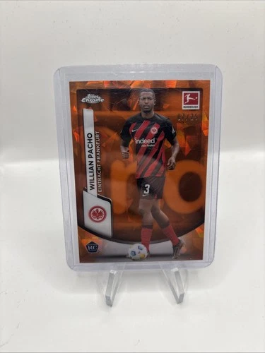 Willian Pacho 2024 Topps Bundesliga Sapphire Orange /25