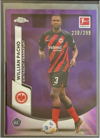 Willian Pacho 2024 Topps Chrome /299