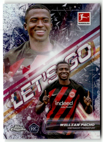 Willian Pacho 2024 Topps Chrome