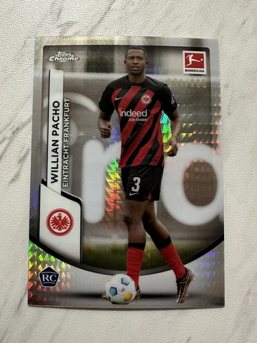 Willian Pacho 2023 Topps Chrome Bundesliga /225
