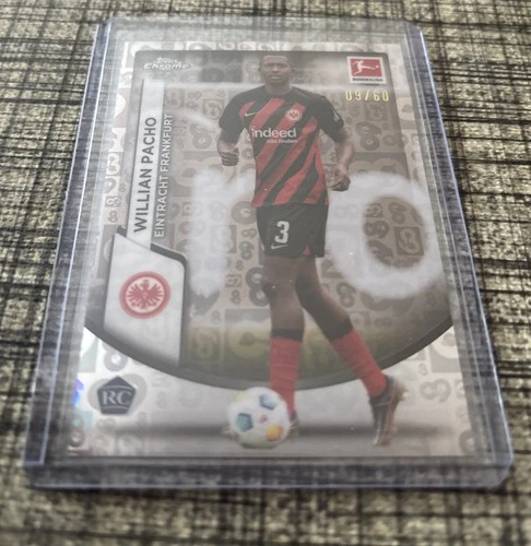 Willian Pacho 2023 Topps Chrome Refractor /60