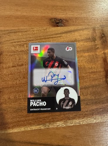 Willian Pacho 2023 Topps Cromo 1963 Refractor /100