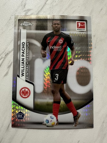 Willian Pacho 2023 Topps Cromo Bundesliga /225
