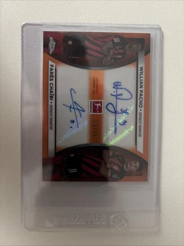 Willian Pacho, Fares Chaibi 2023 Topps Chrome /25