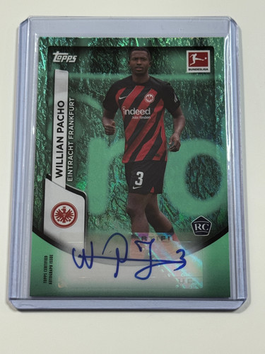 Willian Pacho 2024 Topps Jade