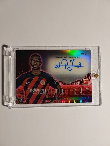 Willian Pacho 2023 Topps Midnight Bundesliga Francfort /99