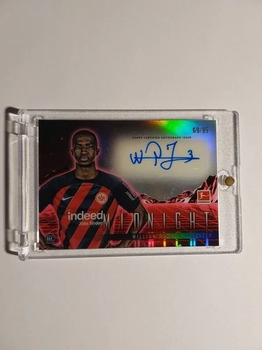 Willian Pacho 2023 Topps Midnight Bundesliga Parallel /99