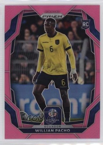 Willian Pacho 2024 Panini Prizm Pink Prizm