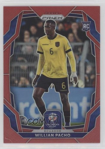 Willian Pacho 2024 Panini Prizm Red 135/199
