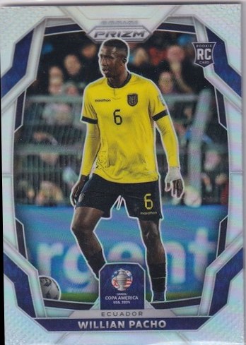 Willian Pacho 2024 Panini Prizm Silver