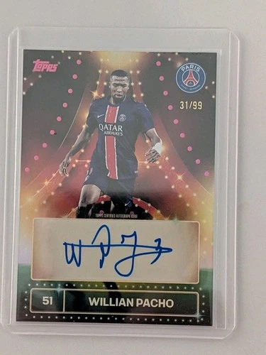 Willian Pacho 2024 Topps PSG /99