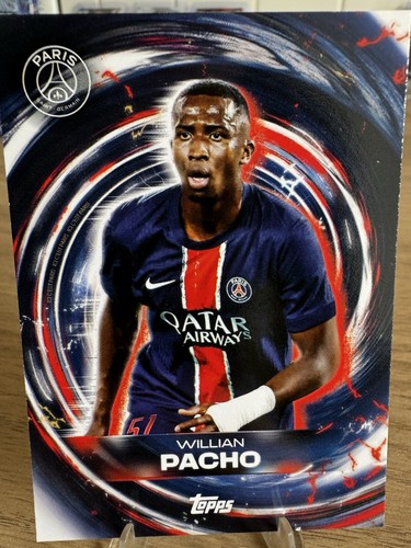 Willian Pacho 2024 Topps PSG Team Set 41