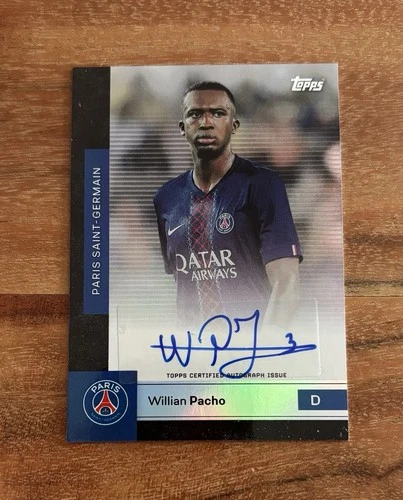 Willian Pacho 2025 Topps PSG Team Set