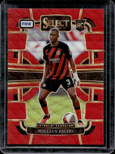 Willian Pacho 2023 Panini Select FIFA Red Wave Prizm /149
