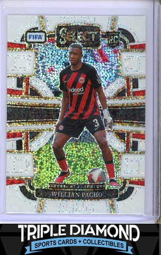 Willian Pacho 2023 Panini Select FIFA White Sparkle Prizm