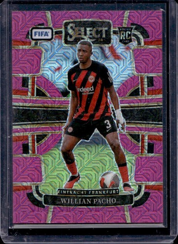 Willian Pacho 2023 Panini Select Pink Mojo Prizm /199