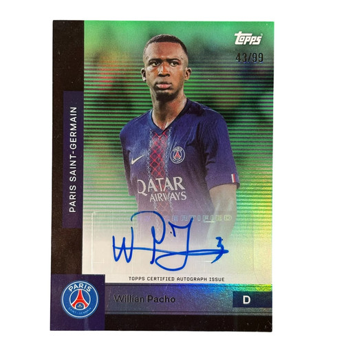 Willian Pacho 2025 Topps Team Set /99