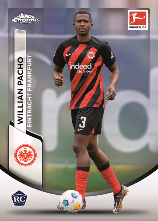 Willian Pacho 2023 Topps Bundesliga Stickers