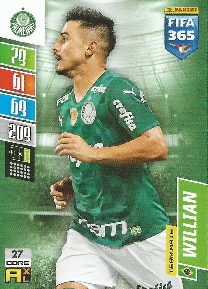Willian 2022 Panini Adrenalyn XL FIFA 365
