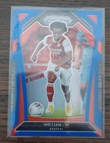 Willian 2020 Panini Prizm Premier League Blue Prizm /199