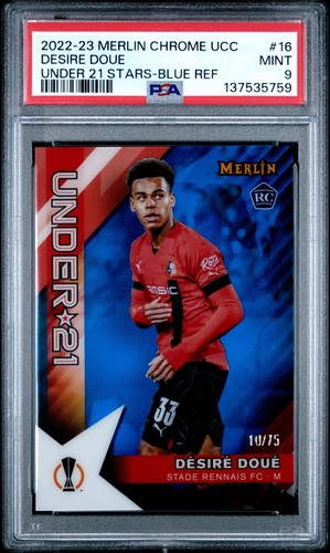 Wish Doué 2022 Topps Merlin Chrome /75