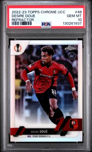 Wish Doue 2022 Topps Cromo UEFA Club Competizioni Refractor