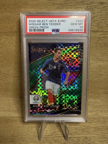 Wissam Ben Yedder 2020 Panini Select UEFA Euro Green Prizm