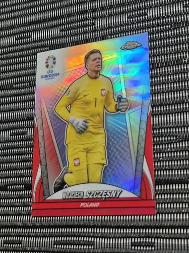 Wojciech Szczesny 2024 Topps Chrome Euro 2024