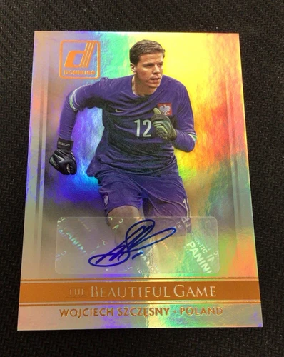 Wojciech Szczesny 2015 Panini Donruss Calcio Foil