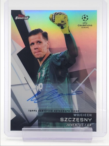 Wojciech Szczesny 2018 Topps Finest Refractor