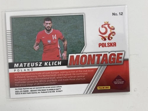 Wojciech Szczesny 2021 Panini Mosaic base 6/8