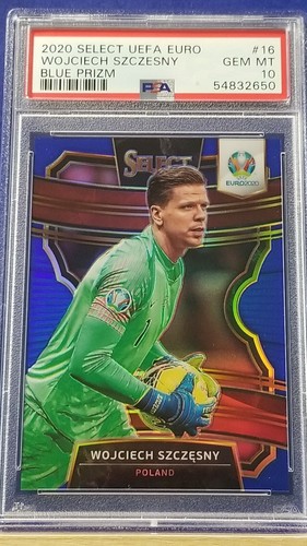 Wojciech Szczesny 2020 Panini Seleziona UEFA Euro Blue Prizm /225