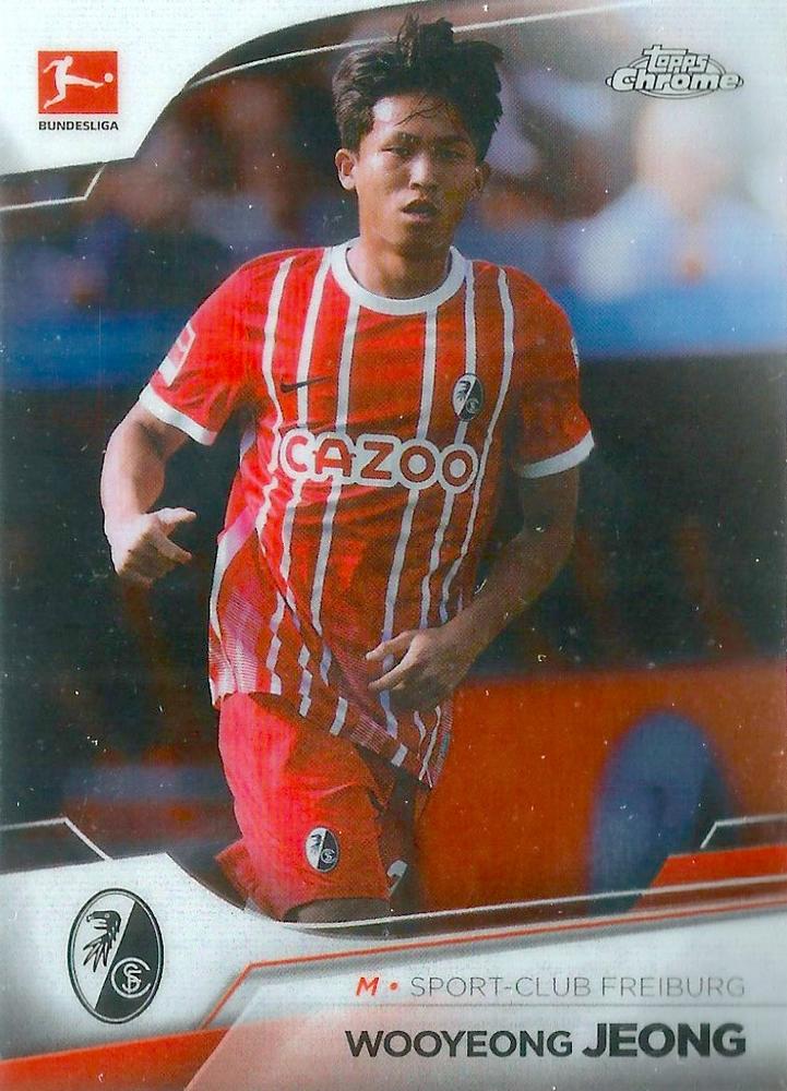 Wooyeong Jeong 2022 Topps Chrome Bundesliga 42