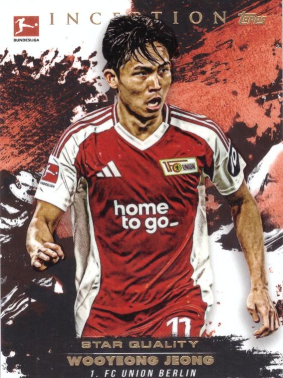 Wooyeong Jeong 2024 Topps Inception Bundesliga
