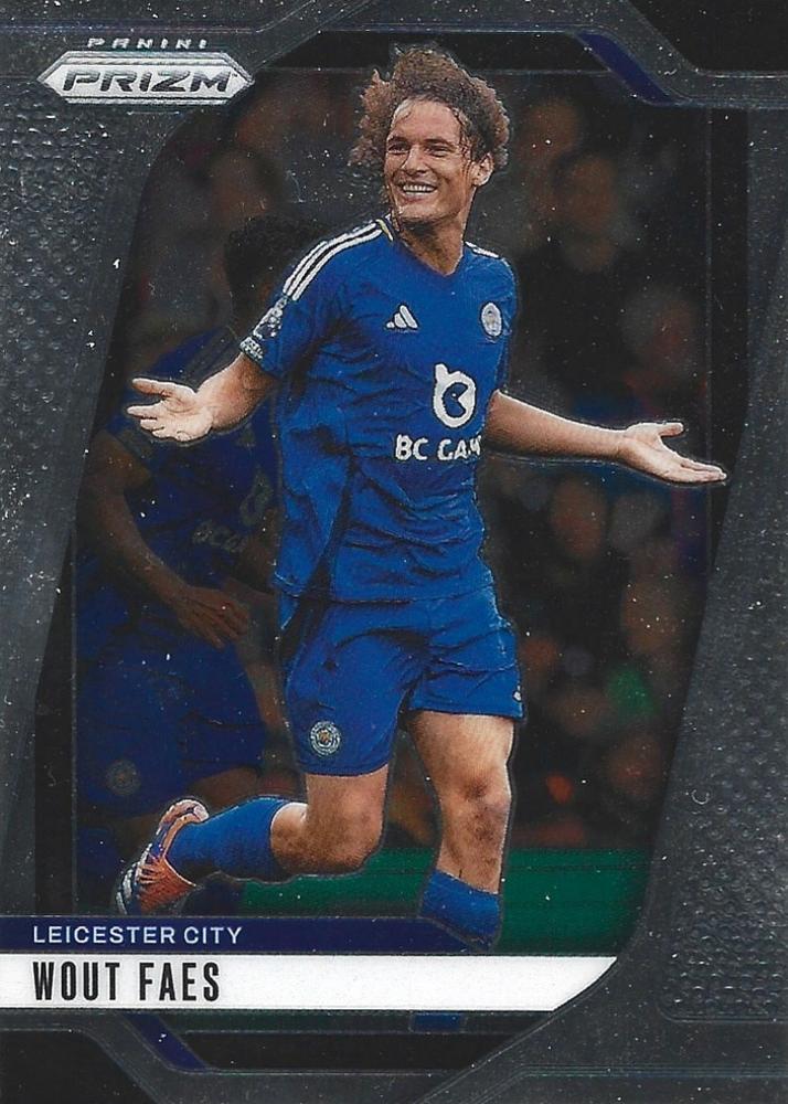 Wout Faes 2024 Panini Prizm Premier League
