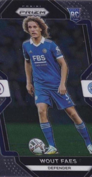 Wout Faes 2022 Panini Prizm Premier League 98