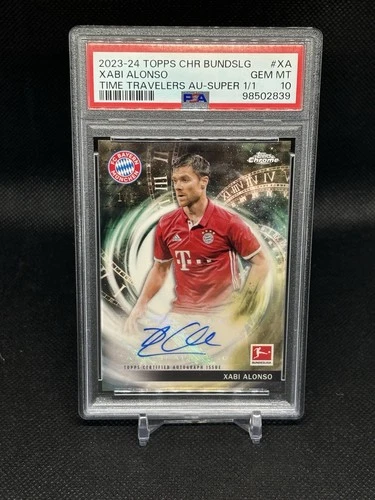 Xabi Alonso 2023 Topps Chrome Bundesliga Superfractor 1/1