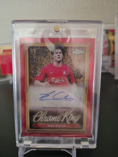 Xabi Alonso 2025 Topps Chrome Colour Match /5