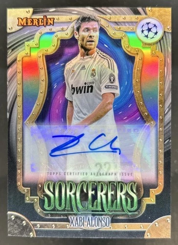 Xabi Alonso 2023 Topps Chrome Merlin