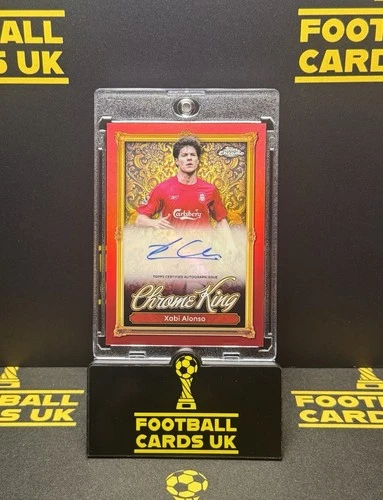 Xabi Alonso 2025 Topps Chrome Red /5