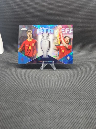 Xabi Alonso 2024 Topps Chrome Sapphire Blue Ice