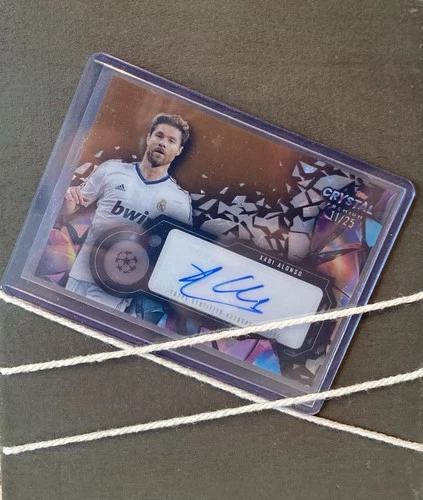 Xabi Alonso 2023 Topps Crystal Premium UCL Crystal /25