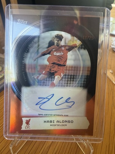 Xabi Alonso 2025 Topps Focus /25