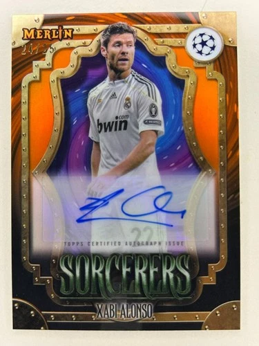 Xabi Alonso 2023 Topps Merlin Chrome /25