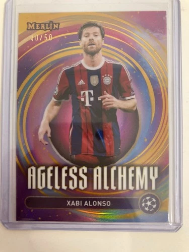Xabi Alonso 2025 Topps Merlin Chrome /50